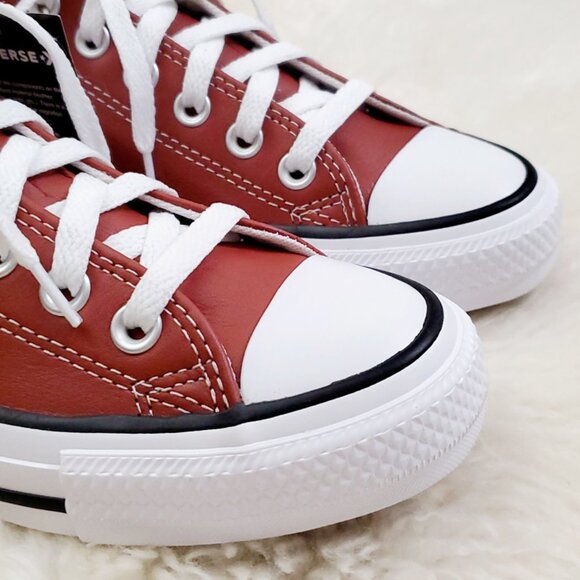 Converse Chuck Taylor All Star Leather Low Top Shoes - Picture 3 of 7